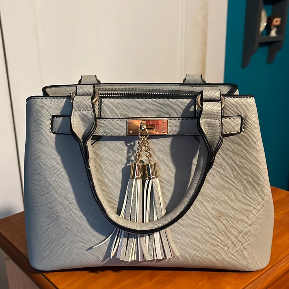 Grey purse